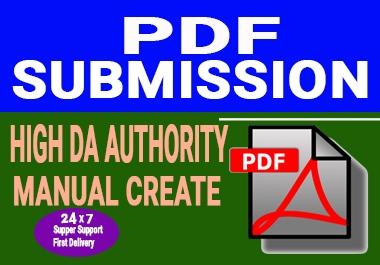 30 Manual PDF or Document Submission On Top Pdf sharing sites for google ranking