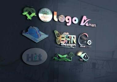 I can make you business logo,  branding,  logo mockup and YouTube logo