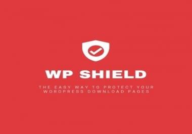 WP Shield-The easy way to protect your WordPress download pagesyou