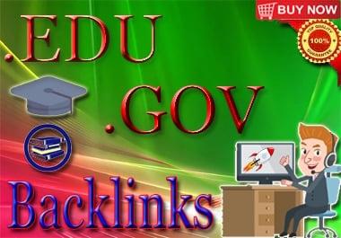 Manually Create 99+ HQ. EDU. GOV Backlinks For Your Website