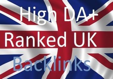 Create manual 20 UK Top level domains backlinks