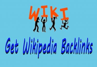 Get Most Valuable High DA PA+ Niche Relevant Stable 3000 Wikipedia Backlink For Increase Your Site