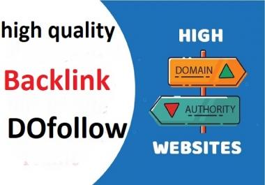 I will do moz rank 60+ with 40 high dr 99 plus quality dofollow backlink seo servich