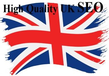I will create 40 uk trust flow authority uk seo backlinks