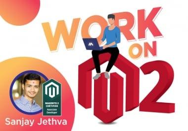 I will help you with anything related to magento 2