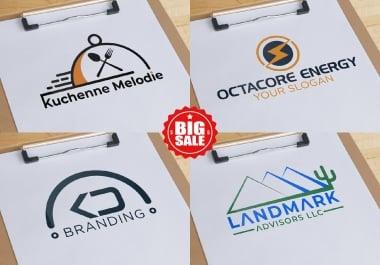 I will do corporate minimalist brand logo design in 12 hours