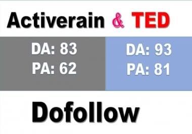 guest post on activerain and ted. com