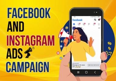 i will setup profitable facebook ads campaign,  facebook avertising,  instagram ads,  fb ads