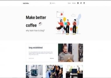 I will convert your psd and figma file to html,  css and js