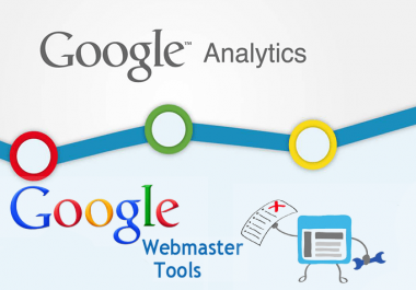 I will setup google analytics webmaster tools and sitemap