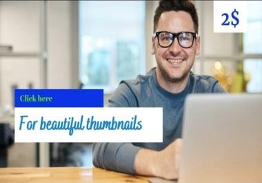 Good-looking YouTube thumbnails for you