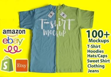 I will create awesome realistic t shirt mockup