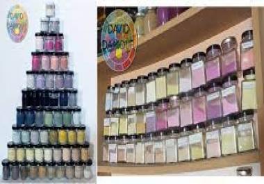 Selling an exclusive 100 article containing 500 words about the powders and dyes used in surface tr