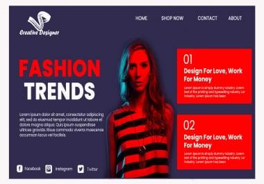 I will design or redesign drupal and Webflow website