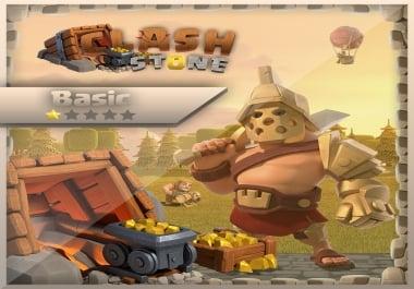 Clash of Clans Farming 24/7 30d Basic