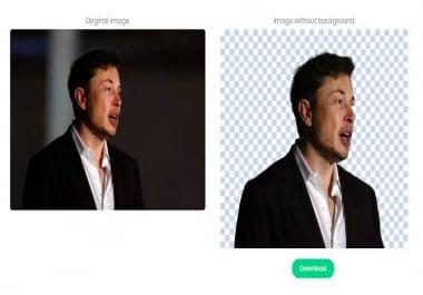 I will remove any picture and video background in cheap rates.