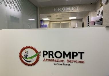 I will post blog on Cetificate attestation