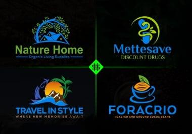I will design professional business logo for your brand