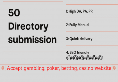 50 Dofollow web directory submission