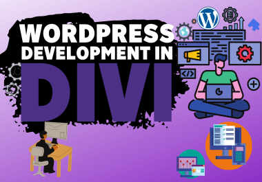 Develop your website in DIVI Builder