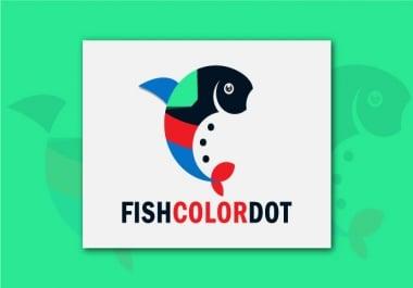 I will a unique minimalist flat logo design