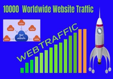 10000 HQ Worldwide Website Traffic