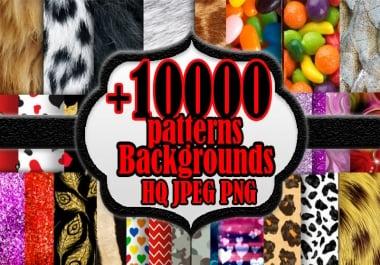 i will send more than-10k mega bundle digital paper pattern background and textures-marble