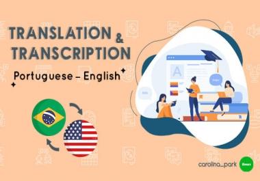 I will translate anything from english to portuguese