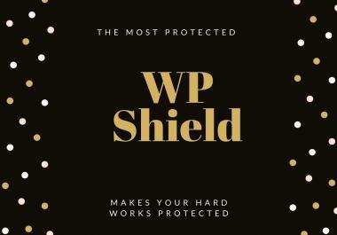 This will protect your software or ebooks on your WordPress from stealers