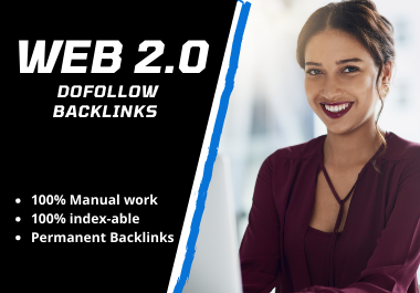 I will make 15 high authority DOFOLLOW Web 2.0 backlinks