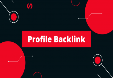 I will create 25 high da profiles backlinks