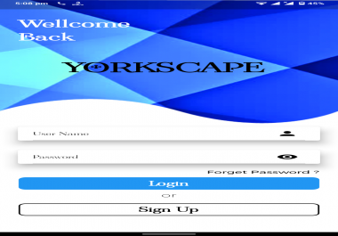 I Will do flutter ui ux design for android and ios