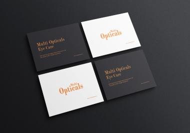 I will Provide Eye Catching and Professional Business cards