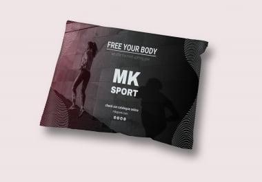 I will do luxury poly mailer/bubble mailer package design for your brand