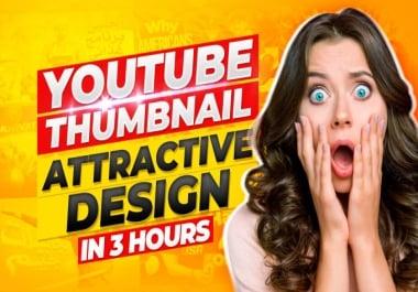 I will design YouTube thumbnails,  LinkedIn banners and social media posts