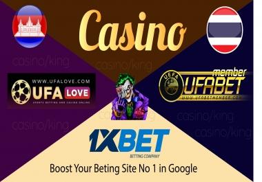 Skyrocket Backlinks from UFABET Related Esports/Poker/Casino/Gambling/slotxo/Betting Guarantee