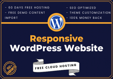 I will build modern and beautiful WordPress website blog