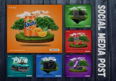 I am expert in making professional advertise with HQ file