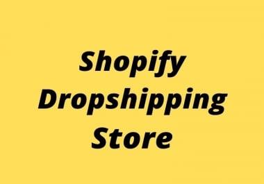 I will create converting shopify dropshipping store, shopify website