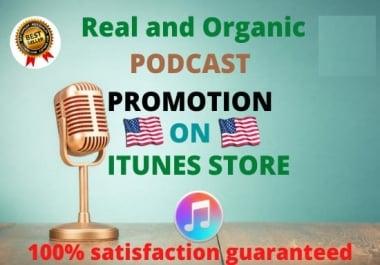 Podcast promotion to increase popularity with huge downloads and rat-ing