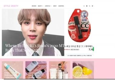 I will do guest post on stylevanity. com or incredibleplanet. net