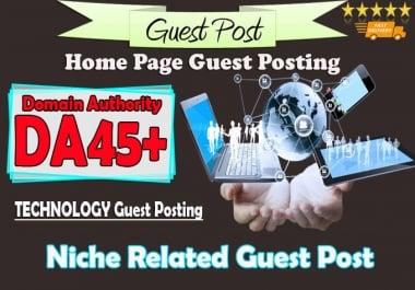 do guest post on da45 hq technology blog