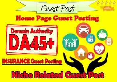 do guest post on da45 hq insurance blog
