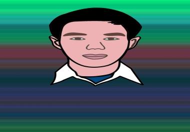 i am a designer. I can design your photo into a cartoon character and can design the photo you want