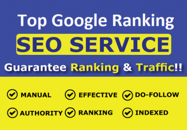 100 Safe Manual Special SEO package Bring Your Money Site On Top Fast Google Ranking