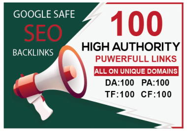 MANUALLY Do 100 UNIQUE PR10 SEO BackIinks on DA100 sites
