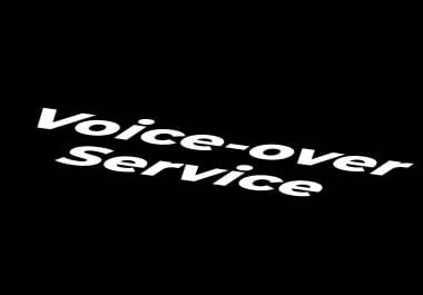 Hey I can read you texts with my voice professionaly any ENGLISH or ARABIC Texts I can change it i