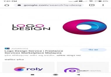 We create nice logo in short time