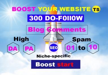 2021 Guaranteed SEO Rankings 300 HQ Do-Follow blog comment backlinks.