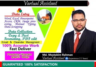 I am Expert in Virtual Assistant.